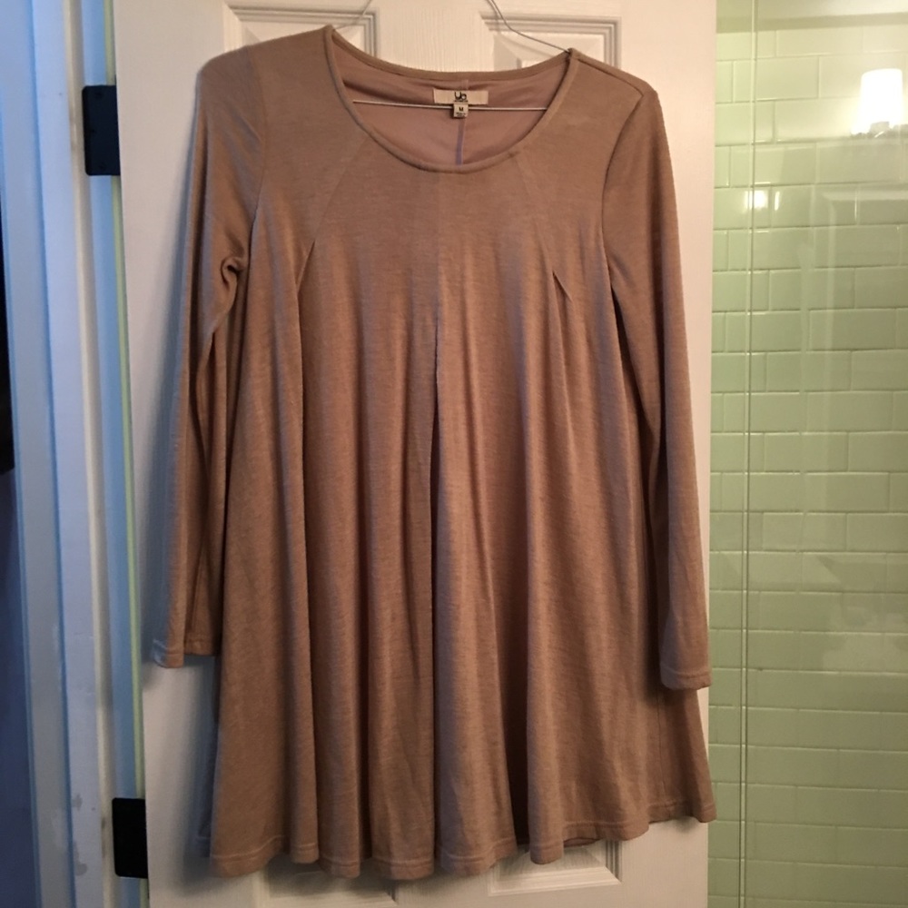 Long sleeve sweater dress